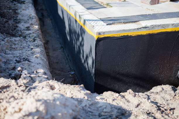 Professional Interior Drainage System technician working in Lakeside, MI
